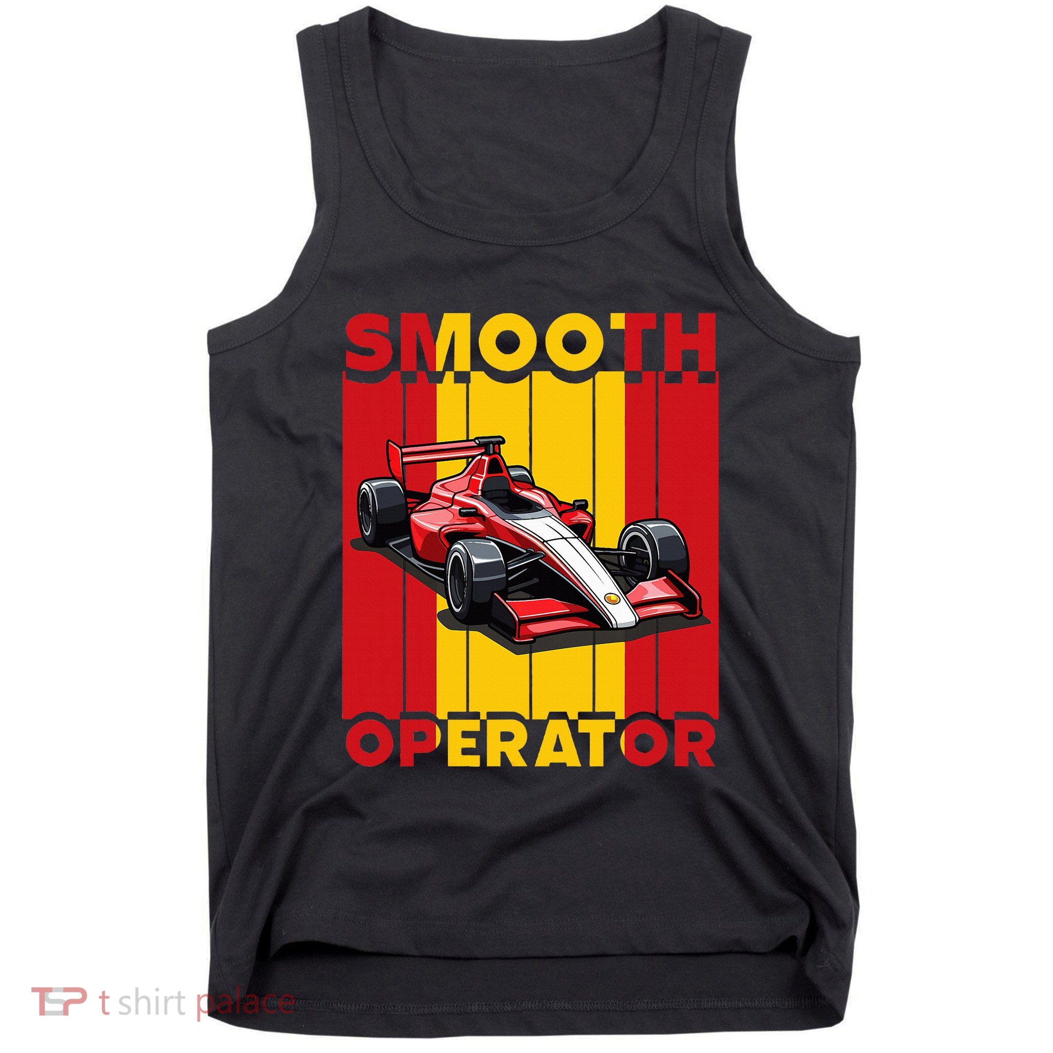 Smooth Operator Formula Racing Spain Flag Fast Cars Tank Top