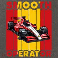 Smooth Operator Formula Racing Spain Flag Fast Cars Cotton Canvas Backpack