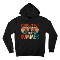 School Out For Summer Retro Last Day Of School Teacher Hoodie