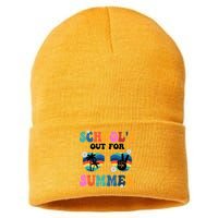 Schools Out For Summer Hippie Sustainable Knit Beanie
