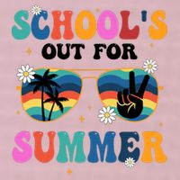 Schools Out For Summer Hippie 25L Jumbo Tote
