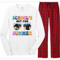 Schools Out For Summer Hippie Long Sleeve Pajama Set