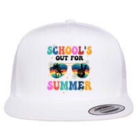 Schools Out For Summer Hippie Flatbill Hat