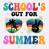 Schools Out For Summer Hippie Flatbill Hat