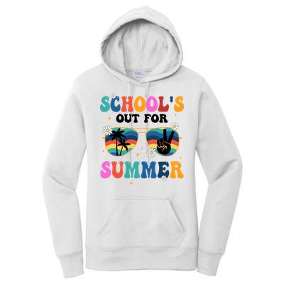 Schools Out For Summer Hippie Women's Pullover Hoodie