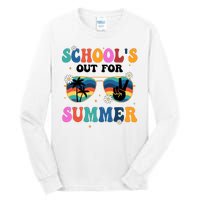 Schools Out For Summer Hippie Tall Long Sleeve T-Shirt