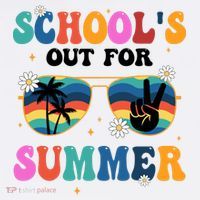 Schools Out For Summer Hippie Magnet