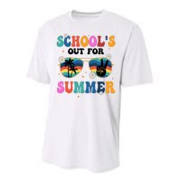 Schools Out For Summer Hippie Performance Sprint T-Shirt