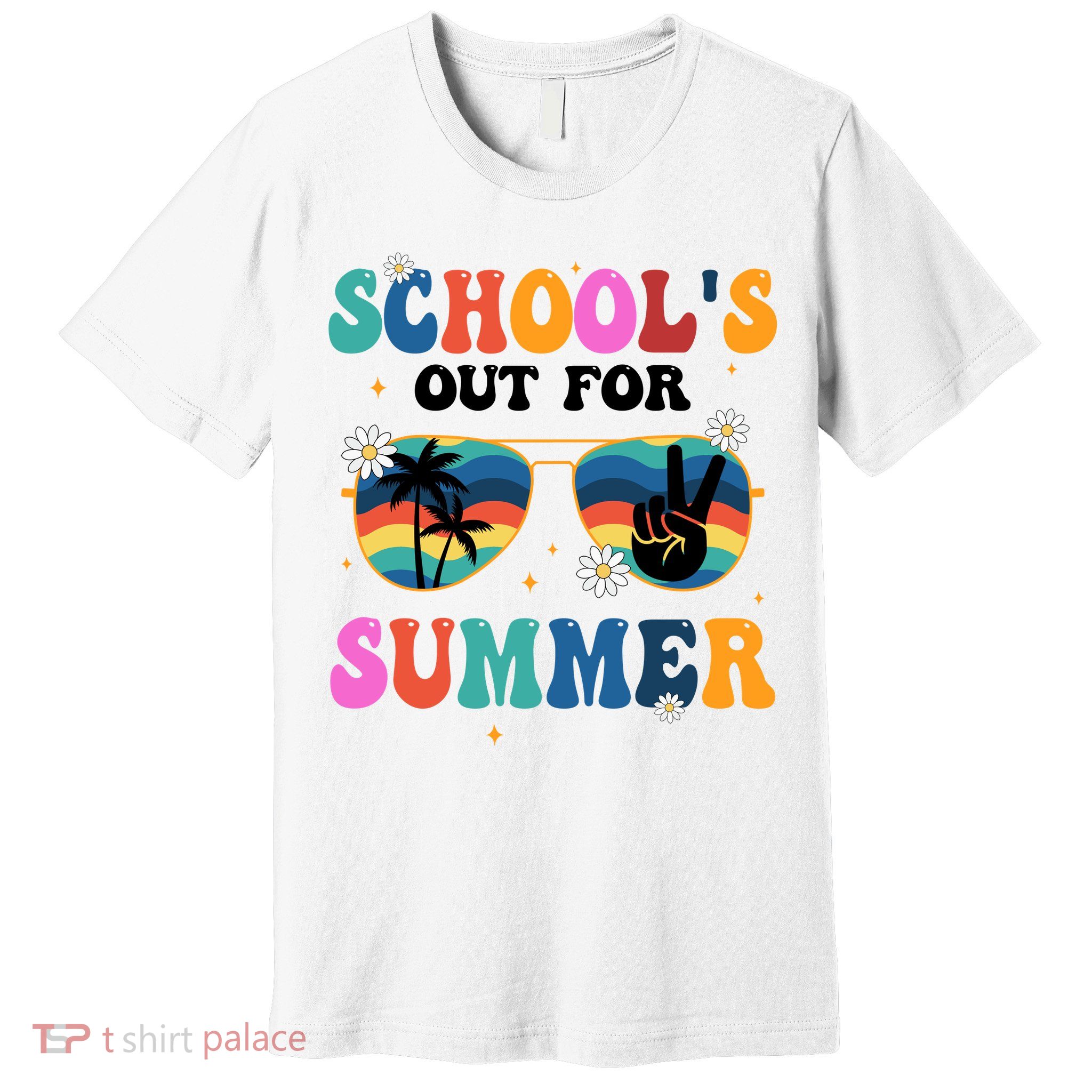 Schools Out For Summer Hippie Premium T-Shirt