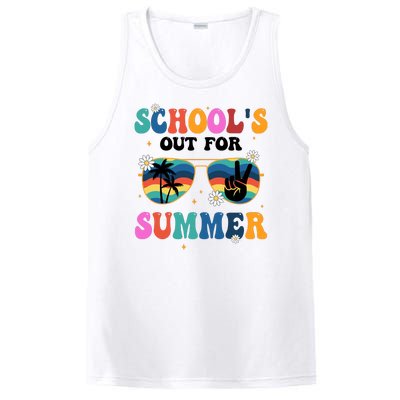 Schools Out For Summer Hippie PosiCharge Competitor Tank