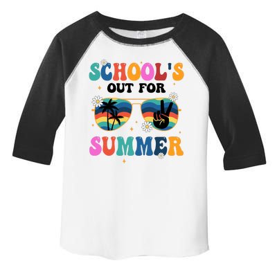 Schools Out For Summer Hippie Toddler Fine Jersey T-Shirt