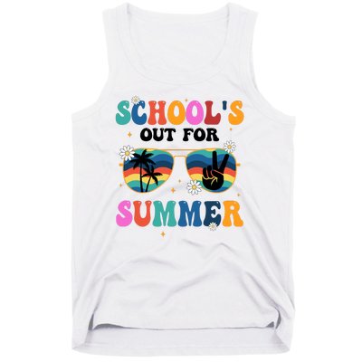 Schools Out For Summer Hippie Tank Top