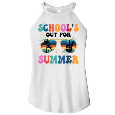 Schools Out For Summer Hippie Women's Perfect Tri Rocker Tank