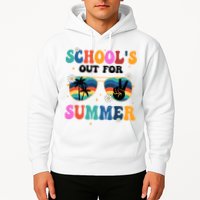 Schools Out For Summer Hippie Retro Hoodie