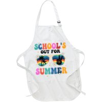 Schools Out For Summer Hippie Retro Apron