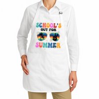 Schools Out For Summer Hippie Retro Apron
