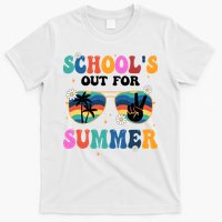 Schools Out For Summer Hippie Retro T-Shirt
