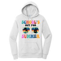 Schools Out For Summer Hippie Retro Women's Pullover Hoodie