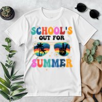 Schools Out For Summer Hippie Retro Premium T-Shirt