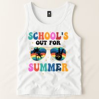 Schools Out For Summer Hippie Retro Tank Top
