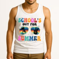 Schools Out For Summer Hippie Retro Tank Top