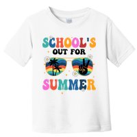 Schools Out For Summer Hippie Retro Toddler T-Shirt
