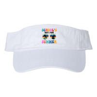 Schools Out For Summer Hippie Retro Visor