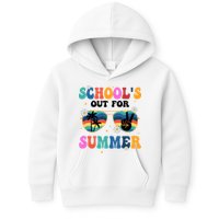 Schools Out For Summer Hippie Retro Kids Hoodie
