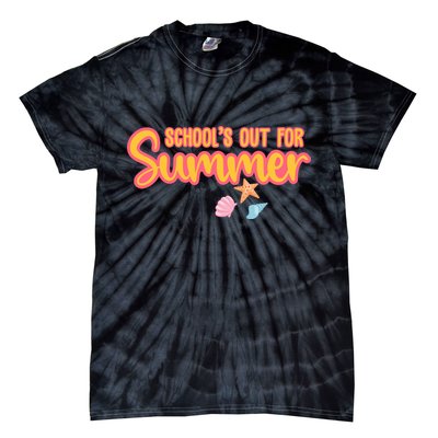 Schools Out For Summer Cute Tie-Dye T-Shirt