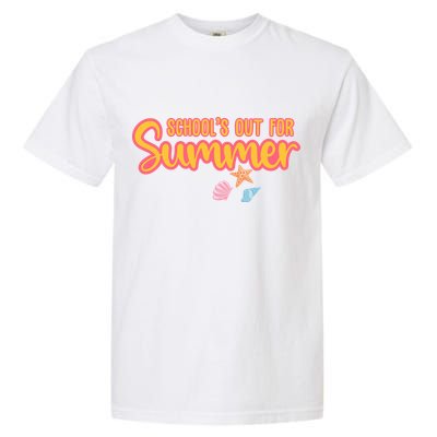 Schools Out For Summer Cute Garment-Dyed Heavyweight T-Shirt