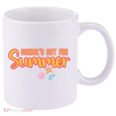 Schools Out For Summer Cute 11oz C Handle Ceramic Mug