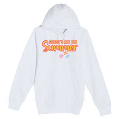 Schools Out For Summer Cute Premium Pullover Hoodie