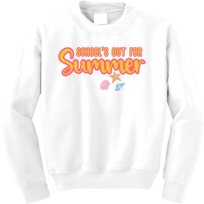 Schools Out For Summer Cute Kids Sweatshirt