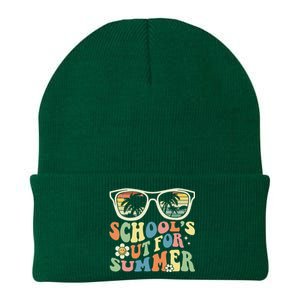 School's Out For Summer Graduation Teacher Sunglasses Retro Knit Cap Winter Beanie