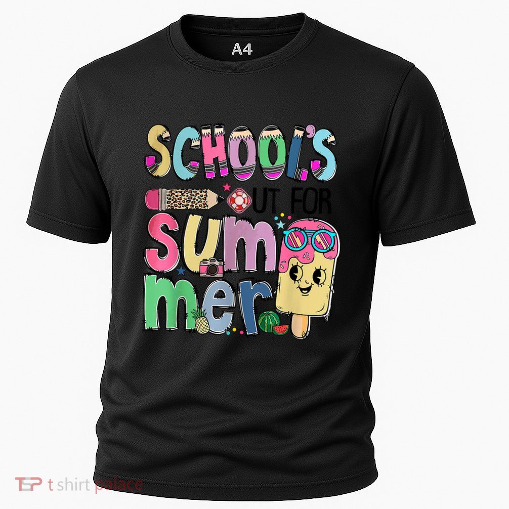 Schools Out For Summer Teacher Summer Vacation Performance Shirt