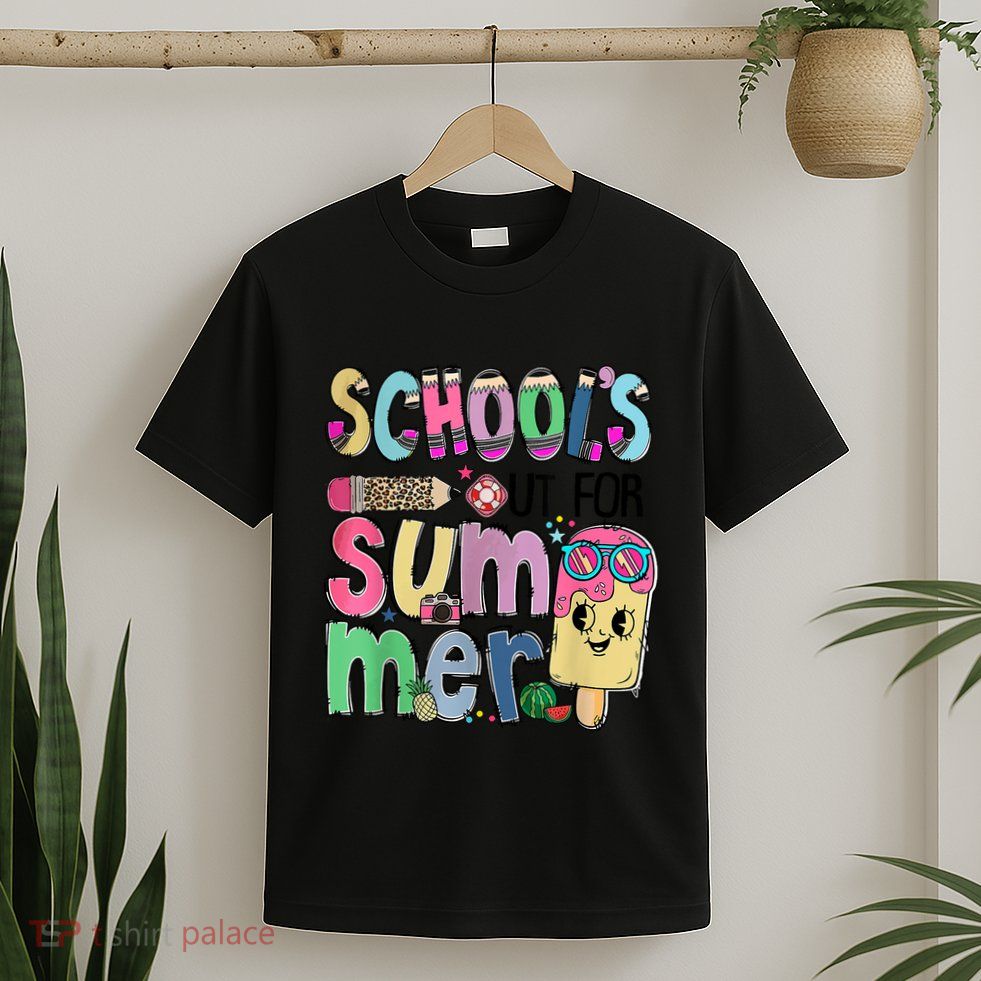 Schools Out For Summer Teacher Summer Vacation T-Shirt