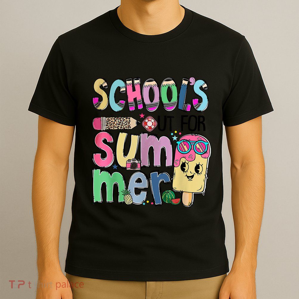 Schools Out For Summer Teacher Summer Vacation T-Shirt