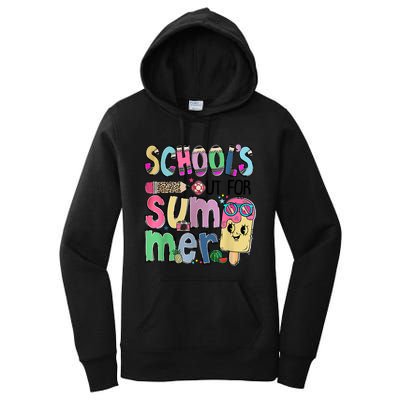 Schools Out For Summer Teacher Summer Vacation Women's Pullover Hoodie