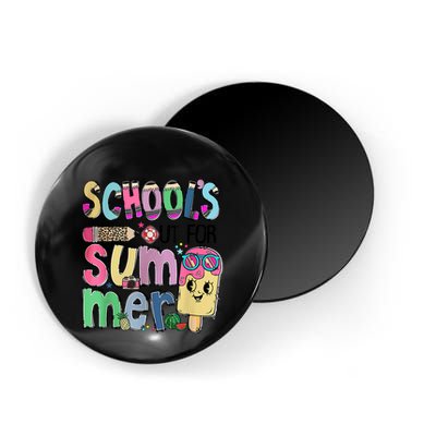 Schools Out For Summer Teacher Summer Vacation Magnet