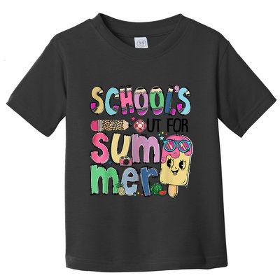 Schools Out For Summer Teacher Summer Vacation Toddler T-Shirt