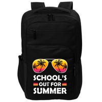School's Out For Summer Palm Trees Impact Tech Backpack