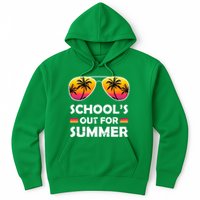 School's Out For Summer Palm Trees Hoodie