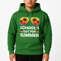 School's Out For Summer Palm Trees Hoodie