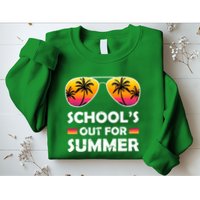 School's Out For Summer Palm Trees Sweatshirt