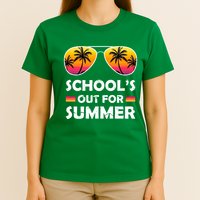 School's Out For Summer Palm Trees T-Shirt