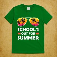 School's Out For Summer Palm Trees T-Shirt