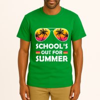 School's Out For Summer Palm Trees Tall T-Shirt