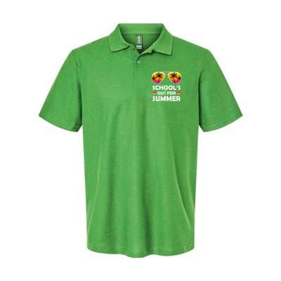 School's Out For Summer Palm Trees Polo