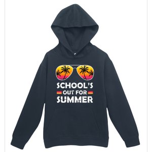 School's Out For Summer Palm Trees Urban Pullover Hoodie