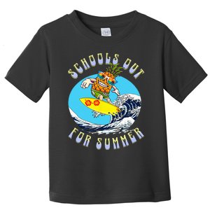 School's Out For Summer Beach Surfing Lake Summer Vacation Toddler T-Shirt